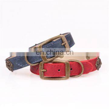 Manufacturing China Dogs Neck Collar 4 Inch Wide Dog Collar Metal Buckle photo-5