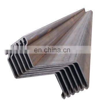 Hot rolled SY295 size sheet pile weight