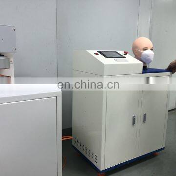 Лии Фабрик Тестер для проверки герметичности, сопротивления дыханию и воздухонепроницаемости нетканых масок респираторов photo-6