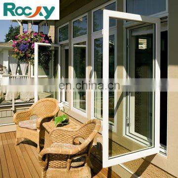 Residential Apartment Project Exterior Powder Coated Aluminium Door Window Frame photo-2