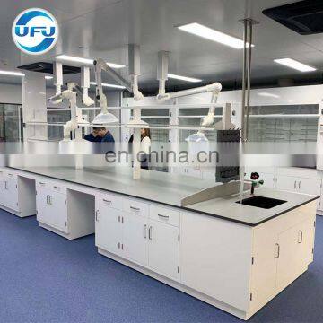 Chemical Lab Furniture Full Steel Central Workbench photo-3