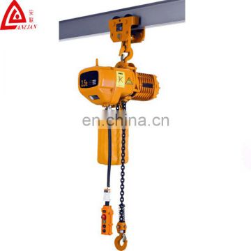 manufacturing more experience monorail chain hoist with electric trolley