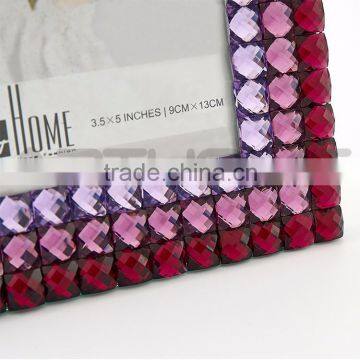 Various Styles Exquisite Pretty And Colorful Glass Picture Photo Frame 2016 photo-5
