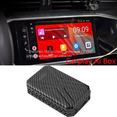 NEW car play ai box android 9.0 for universal cars support split screen Wireless carplay , 2.4G+5G WIFI