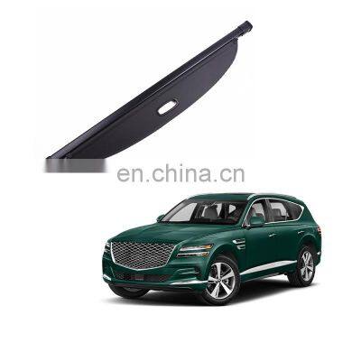 Waterproof Rear Trunk Security Shielding Shade Retractable Cargo Cover For Genesis Gv80 2021 Accessories