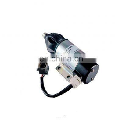 872826 1827650  Excavator solenoid valve for engine D6D D6E fuel Shut Off /stop Solenoid valve