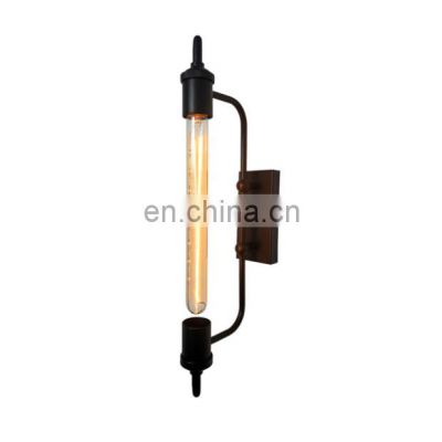 American industrial retro creative flute led wall lamps for decoration