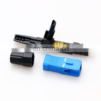 Pre-embedded FTTH Fiber Optic Drop Cable SC/UPC Fast Field Assembly Connector photo-4