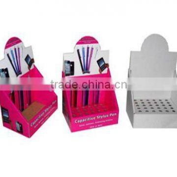 Perfume Promotion counter display box/table display racks/cardboard display box