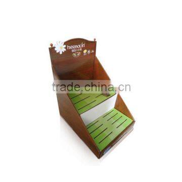 Design and Printing POS Retail Corrugated Flooring Stands for Brochure photo-6