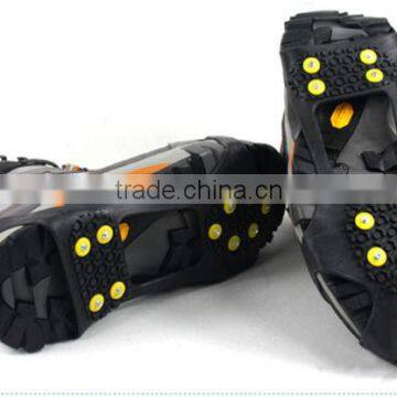 10 Spikes Non-slip Rubber Shoe Covers Ice Gripper