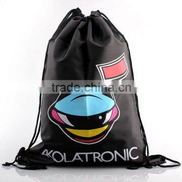 Promotional waterproof nylon drawstring backpack