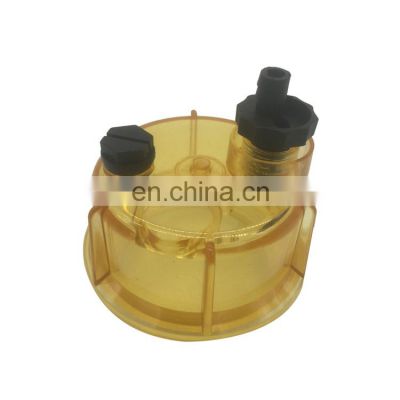 Cheap  Fuel Water Separator Filter Glass P551843 FS19735 20998367 20386080 WK940/33x Plastic Bowl