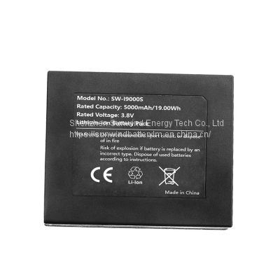 3.8V 5000mAh Li-ion Battery for Urovo I-9000S Rechargeable Payment Terminal battery