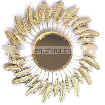 gold design wall art glass