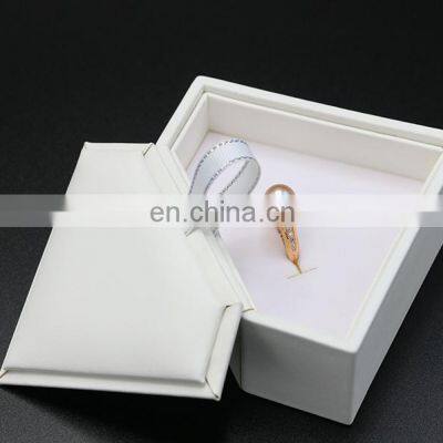 Factory Direct Supply Wholesale Custom Pu leather Ring box Heart Jewelry Box