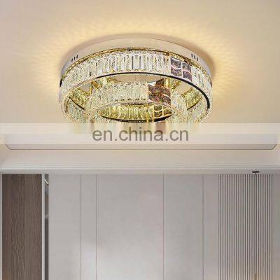 Modern Style Indoor Decoration Dining Room Living Room Modern LED Crystal Ceiling Light photo-2