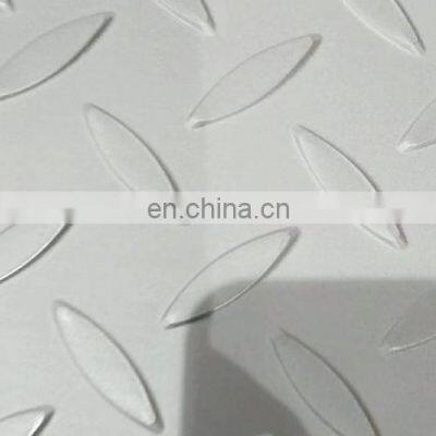 Good Quality 4mm 6mm 8mm 10mm Embossed Checkered 201 304 321 316 Stainless Steel Sheet Plate