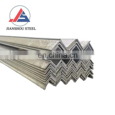 Zinc Coated A36 SS400 S235 S355 Galvanized L-angle Steel Bar 25x25mm Hot Rolled Steel Angle Bar