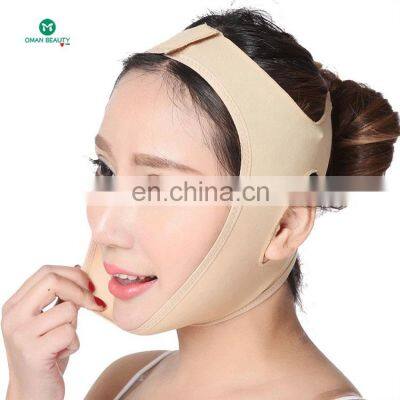 Breathable V Face Lifting Mask Adjustable Cheek Lift Up Band Face Thin Reduce Double Chin Bandage