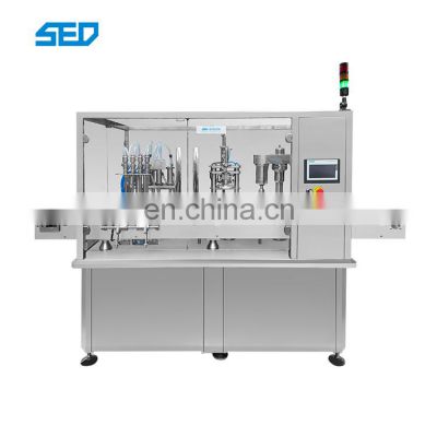 10-40 bottles / min High Performance Filling Machine 4 Nozzle Liquid Perfume