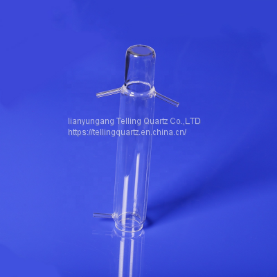 AcidAlkli Resistant TOC-3000 WTC Quartz Glass Reaction Vessel Quartz Processing Tube photo-4