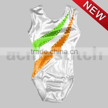 Shining girls Leotard . Bling Bling gymnastic leotard