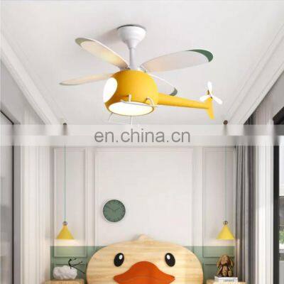 Kindergarten Project Chandelier Airplane Creative Girls Boys Children's Bedroom LED Pendant Lamp