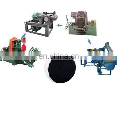 magnetic separator belt tyre recycling powdering machinery in Algeria