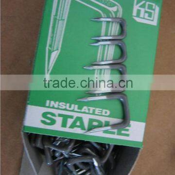 insulating U-shaped nail