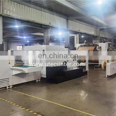 HD330T Fully Automatic Square Bottom Shopping Kraft Paper Bag Making Machine With Twisted Handle Inline Price photo-5