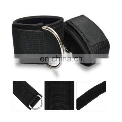 Wholesale Custom Ankle Strap Pink Weight Lifting Gym Ankle Straps For Cable Machines photo-2