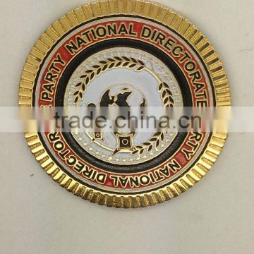 custom gold soft enamel lapel pins/custom badges