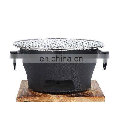 Camping Cast Iron Outdoor Portable Charcoal Bbq Grills