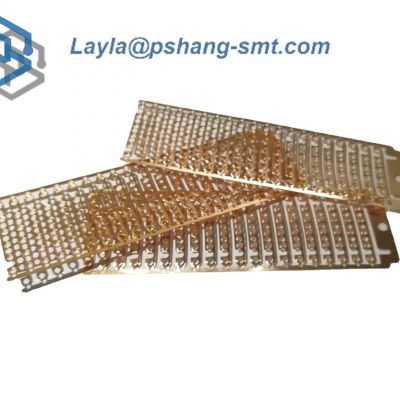 SMT Copper Brass Splice Stapler type Frame Clip for connection of carrier tape