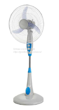 Household electric fan, three-leaf electric fan