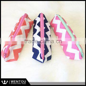 Chevron Canvas Pencil Case