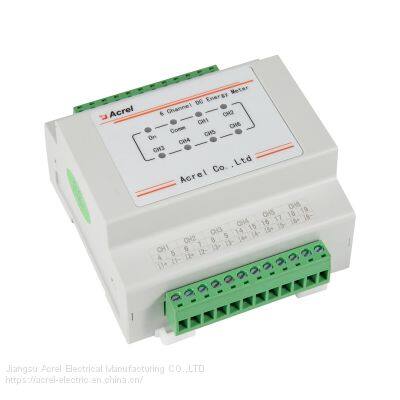 Acrel AMC-16 DETT DC energy meter 6 channels monitoring metering Instrument for 5G Tower Station