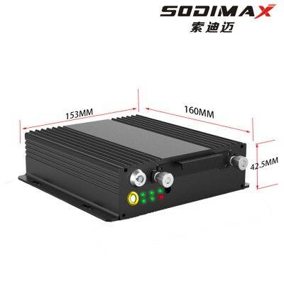 Full HD108p More Channel 4CH Ahd SD Card Mobile DVR CCTV Video Recorder for Car Vehicle Bus Taxi photo-2