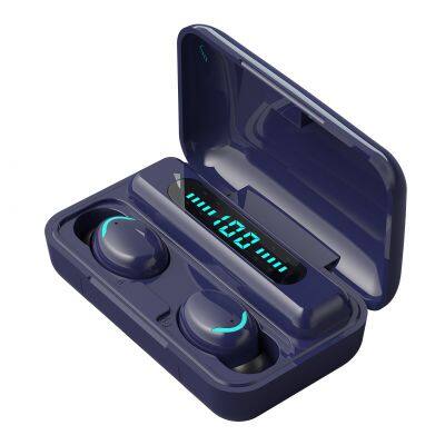 CASUN Hot Sale Mini TWS True Wireless Stereo Earphone Headphone BT5.0 Wireless Earbuds with 2200mAh Charging box