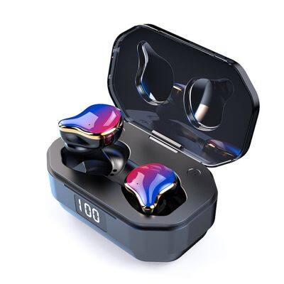 G01 Waterproof TWS Earphone Wireless Headphones HiFi Stereo Wireless Earbuds Handfree with 2000mAh Charging Box