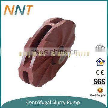 5 vanes closed impeller for NH heavy duty slurry pump