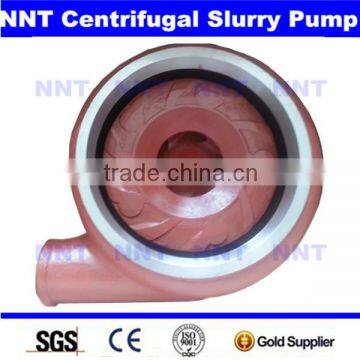 NH slurry pump spare parts high chrome volute liner