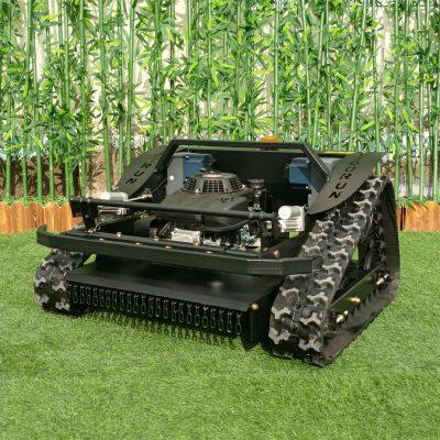 remote brush cutter, China remote control tracked mower price, robot lawn mower for hills for sale