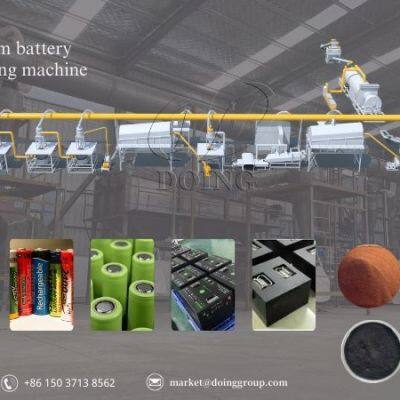 Battery Recycling Equipment for Large Scale Processing of Li-ion, NMC, LFP Scrap From Electronics and E-Vehicles photo-5