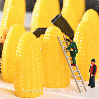Factory Supply High Quality Chewy Big Corn Flavor Soft Candy photo-3