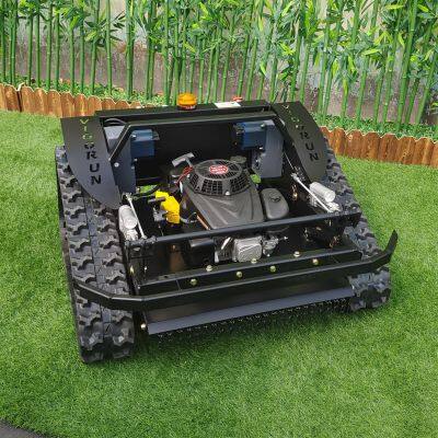 Remote Control Track Mower, China Remote Control Brush Mower Price, Industrial Remote Control Lawn Mower for Sale photo-4