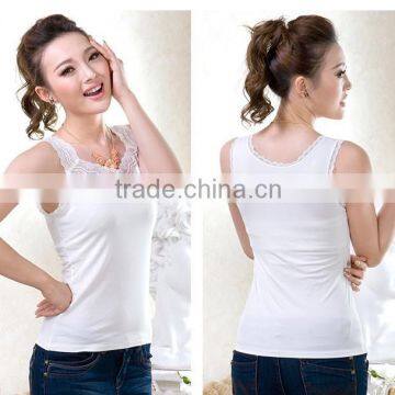 2015 New Style Girls Sexy Tank Top With Lace Summer Vest Bulk Buy From China photo-6