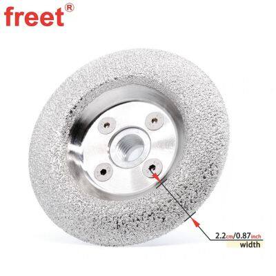 4inch Vacuum Brazed Convex Sanding Disc for Angle Grinder Cup Wheel