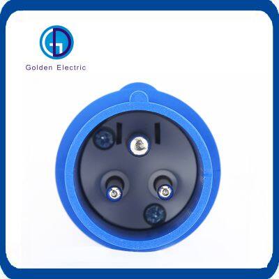 Industrial Socket Plug 16A 32A 63A 125A IP44 IP67 Male and Female With Cover Socket photo-2